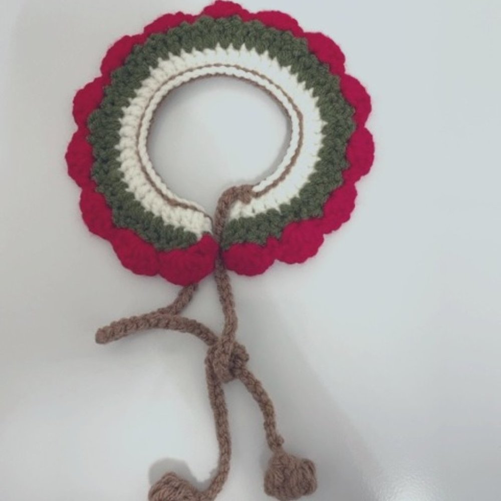 Crochet Handmade Pet Collar